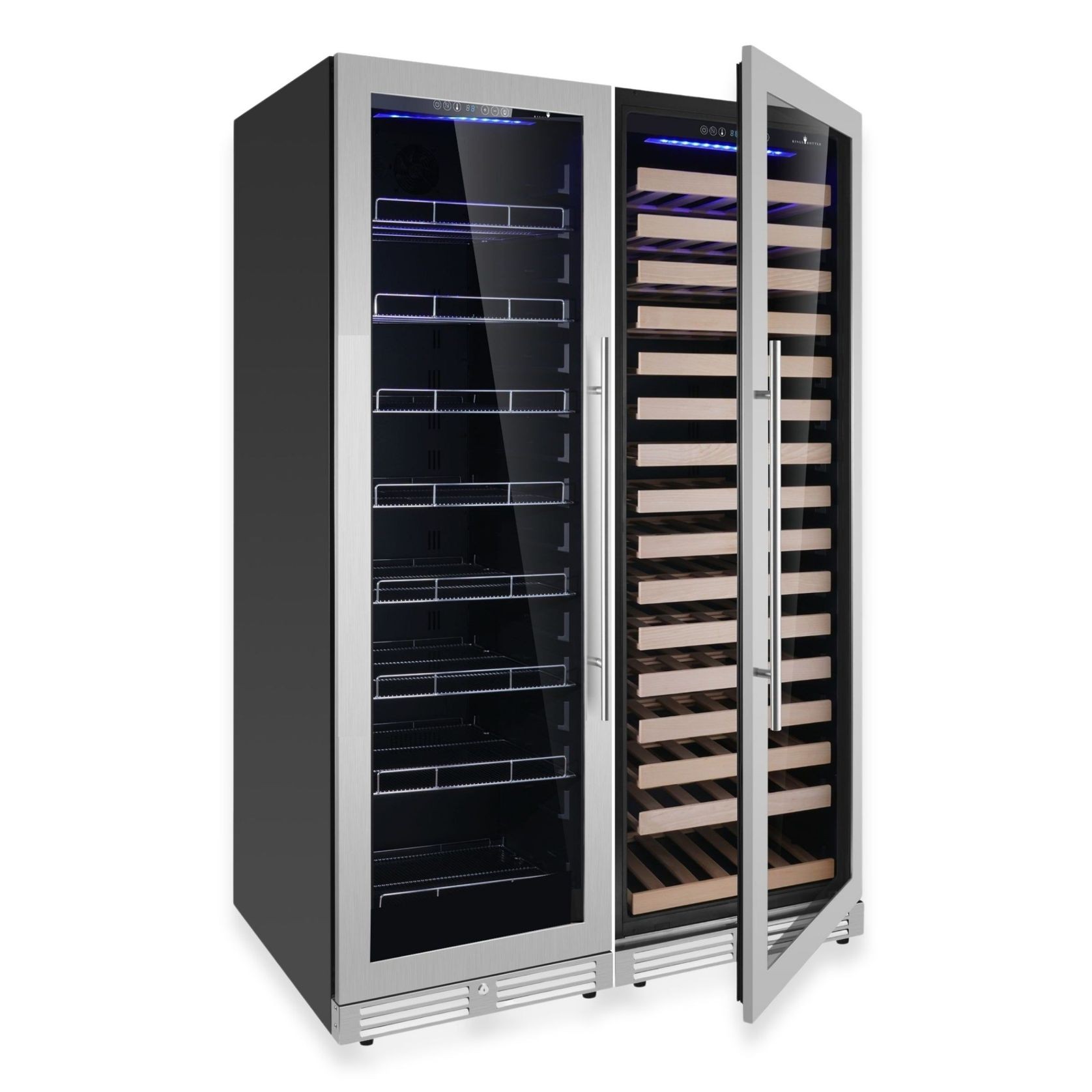1800mm High Upright Wine & Beverage Refrigerator Combo gallery detail image