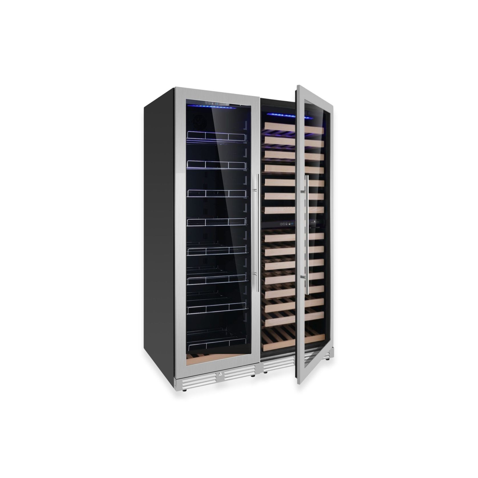 1800mm High Upright Wine & Beverage Fridge - 3 Zones gallery detail image