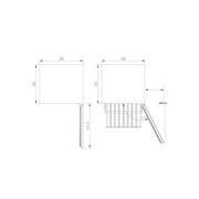 820mm Height Under Bench LOW-E Glass Door Beer Fridge gallery detail image