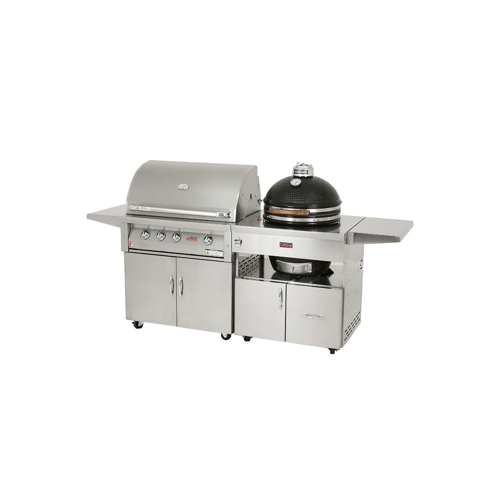 Grandfire Deluxe 36” + Kamado Combo gallery detail image