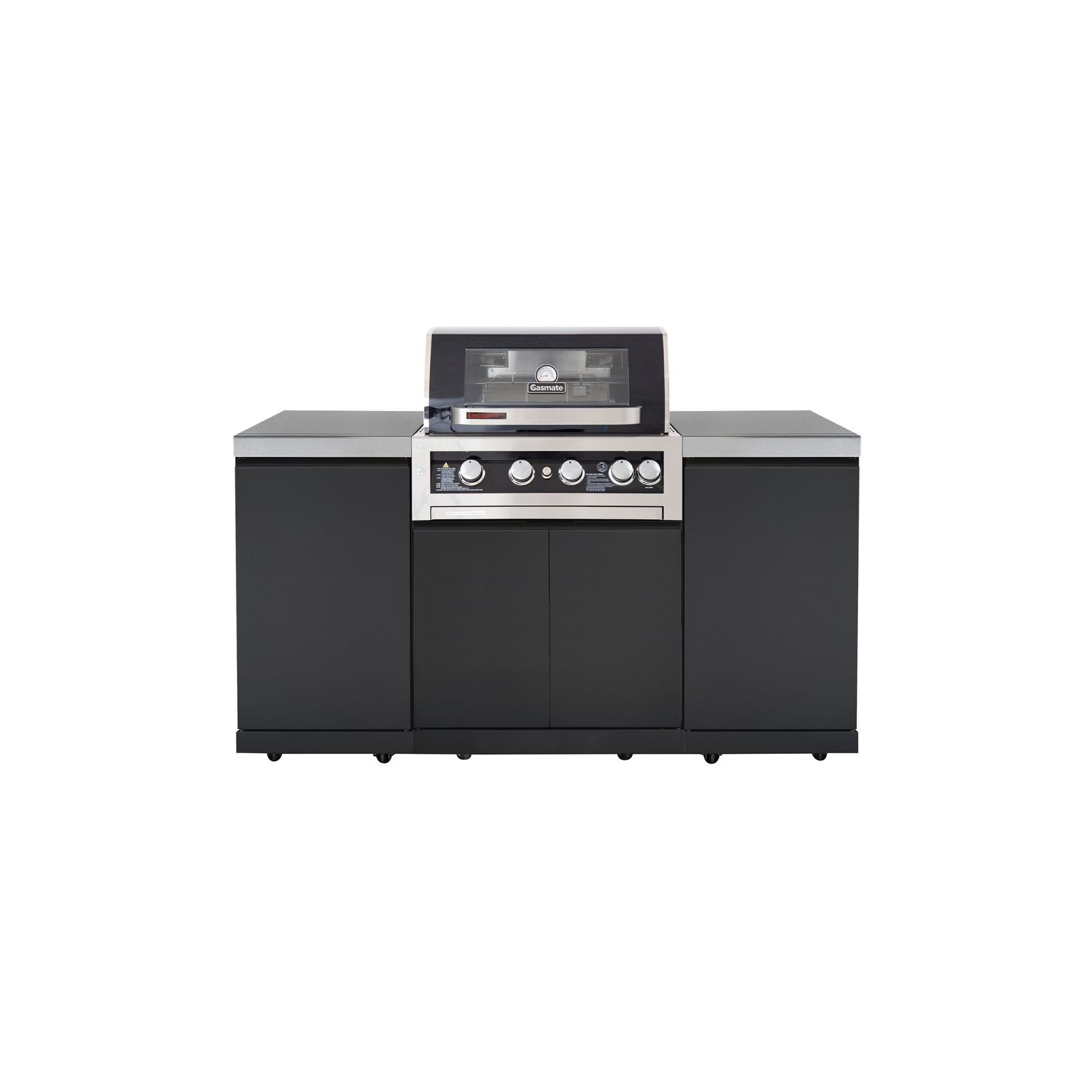 Gasmate Galaxy Black 4 Burner Outdoor Kitchen ArchiPro AU