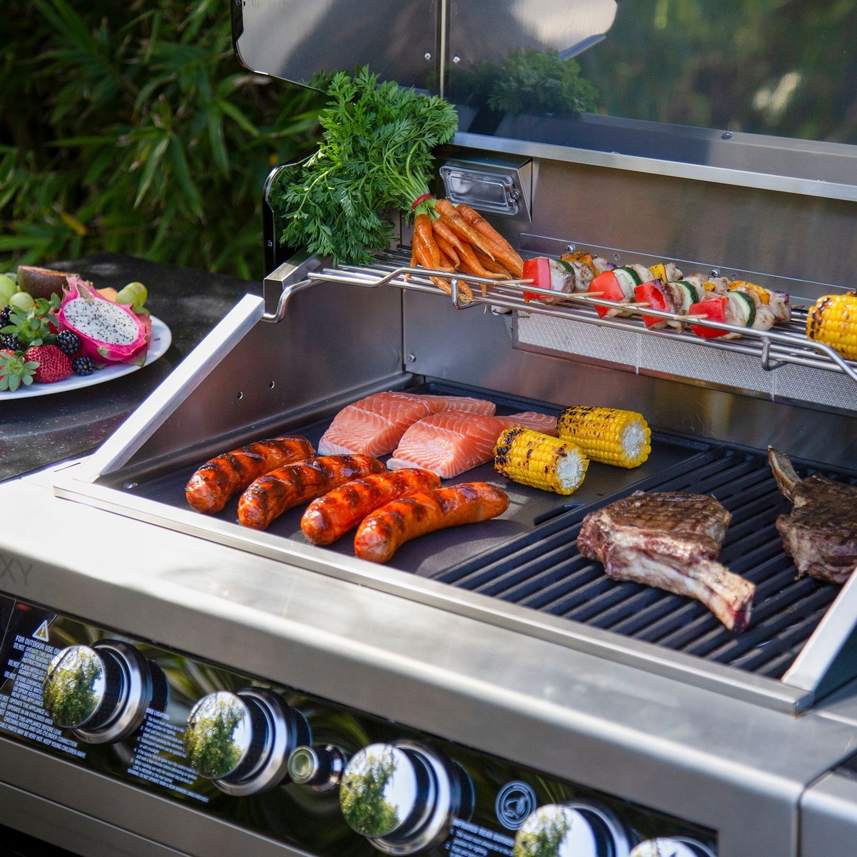 Gasmate Galaxy Black 4 Burner Outdoor Kitchen ArchiPro AU