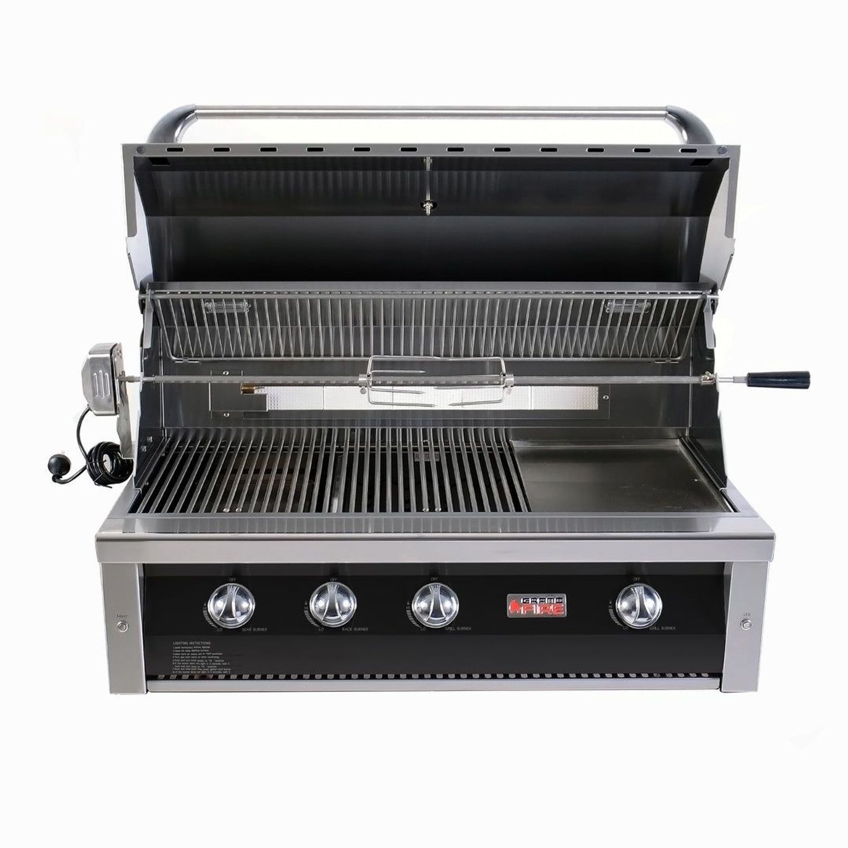 Grandfire Deluxe 42″ Gas BBQ Head Unit | For In-Build gallery detail image