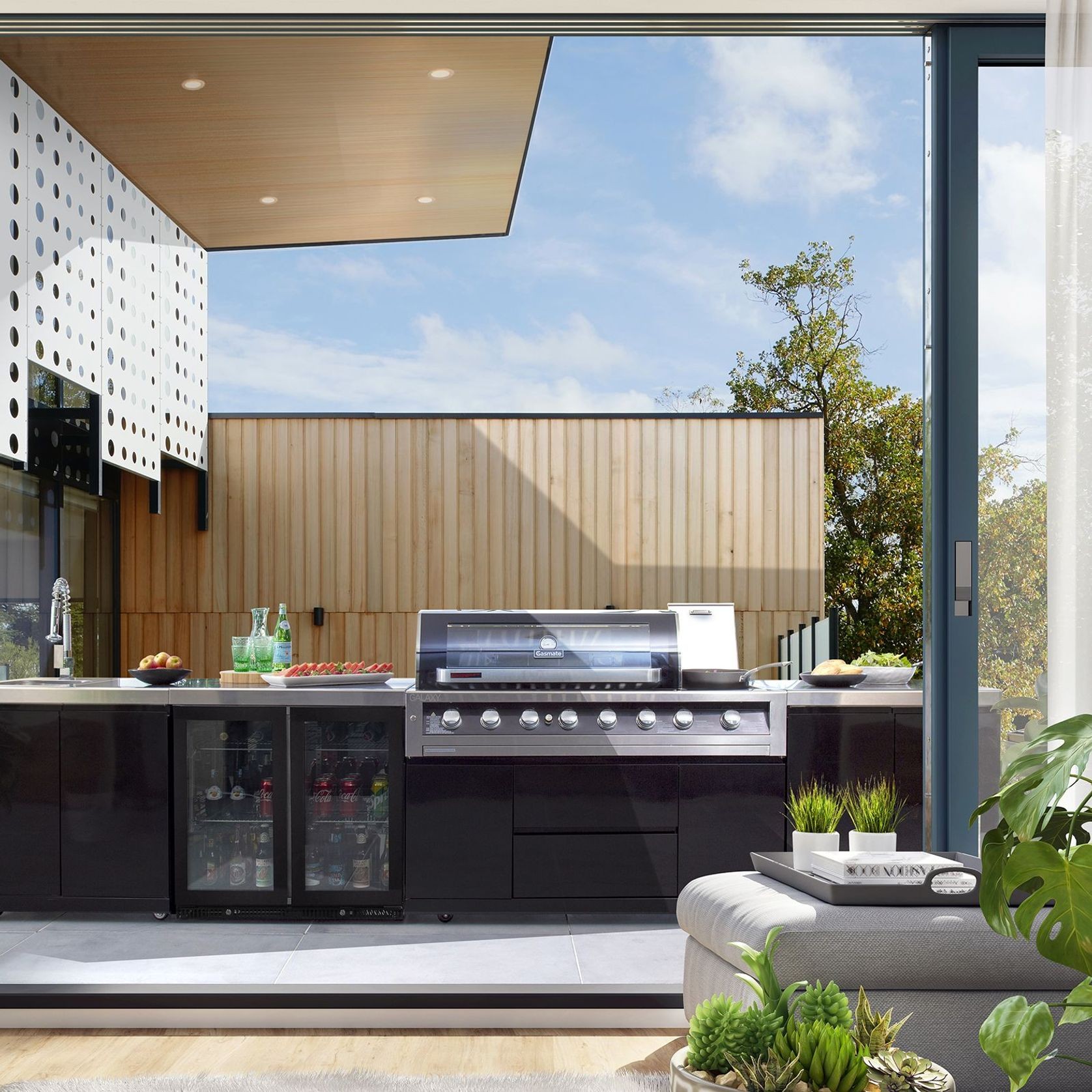 Gasmate Galaxy Black Outdoor Kitchen Package 3 gallery detail image