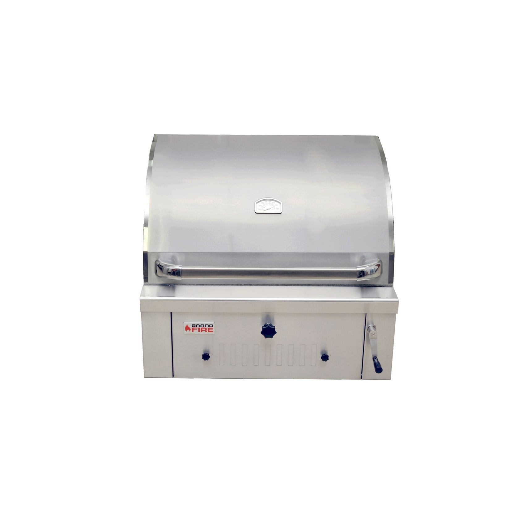 Grandfire Deluxe 30" Built In SS Charcoal BBQ gallery detail image