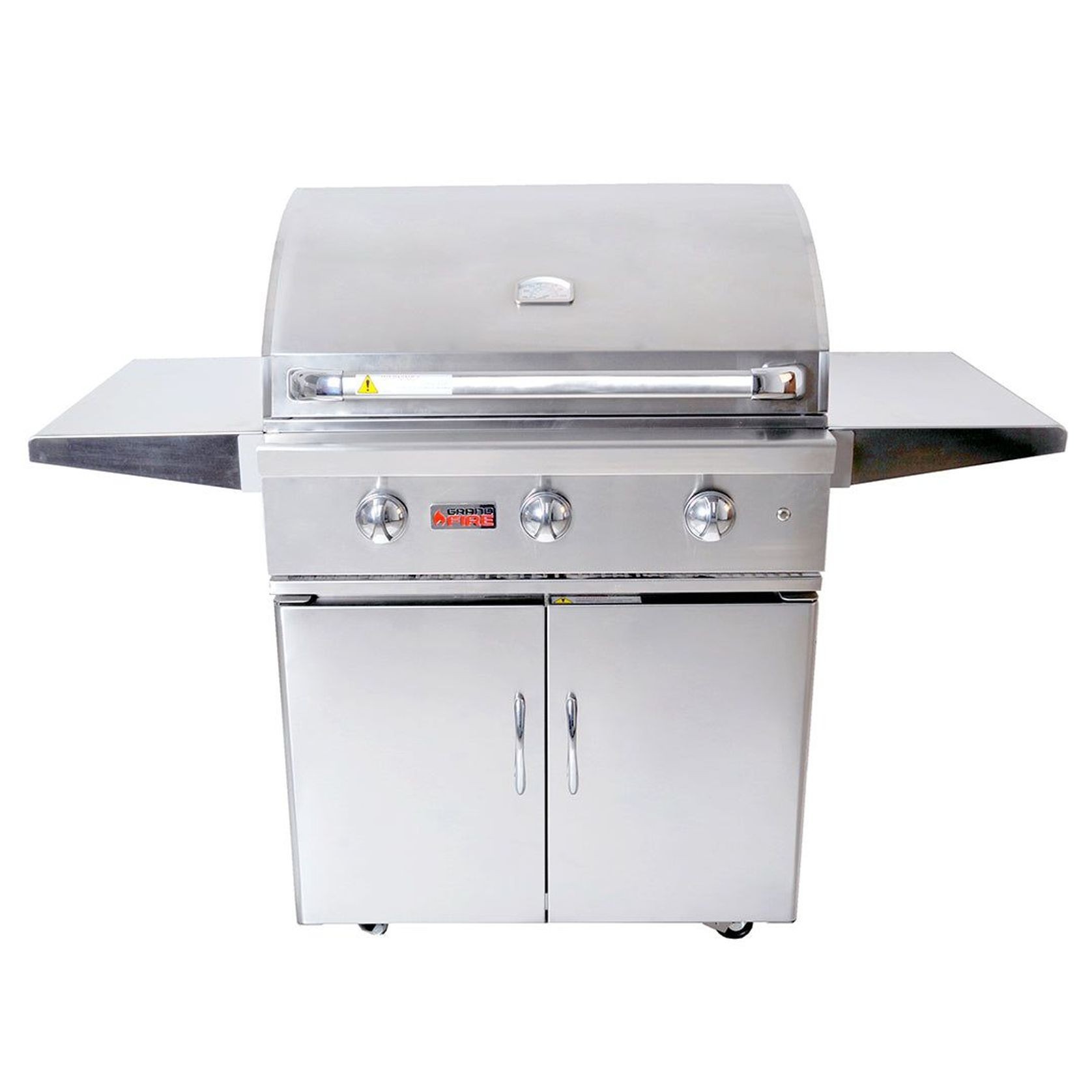 Grandfire Silverline - 32″ Gas BBQ gallery detail image