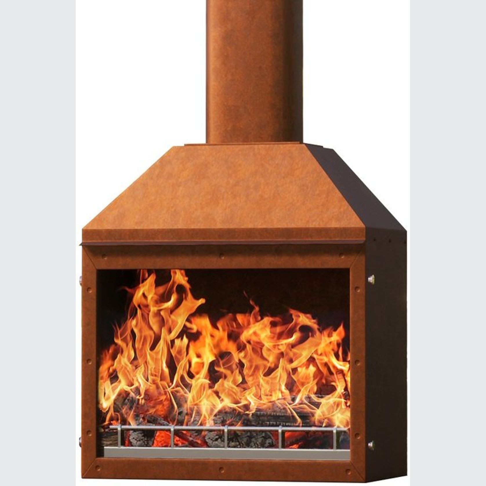Zara Freestanding Outdoor Fire and BBQ gallery detail image