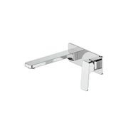 Swept Wall Basin Mixer w/Faceplate gallery detail image