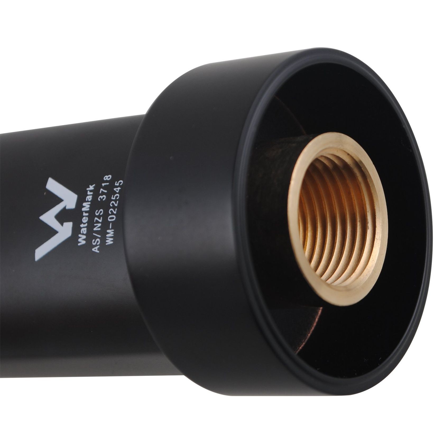 Rushy Wall Spout Matte Black gallery detail image