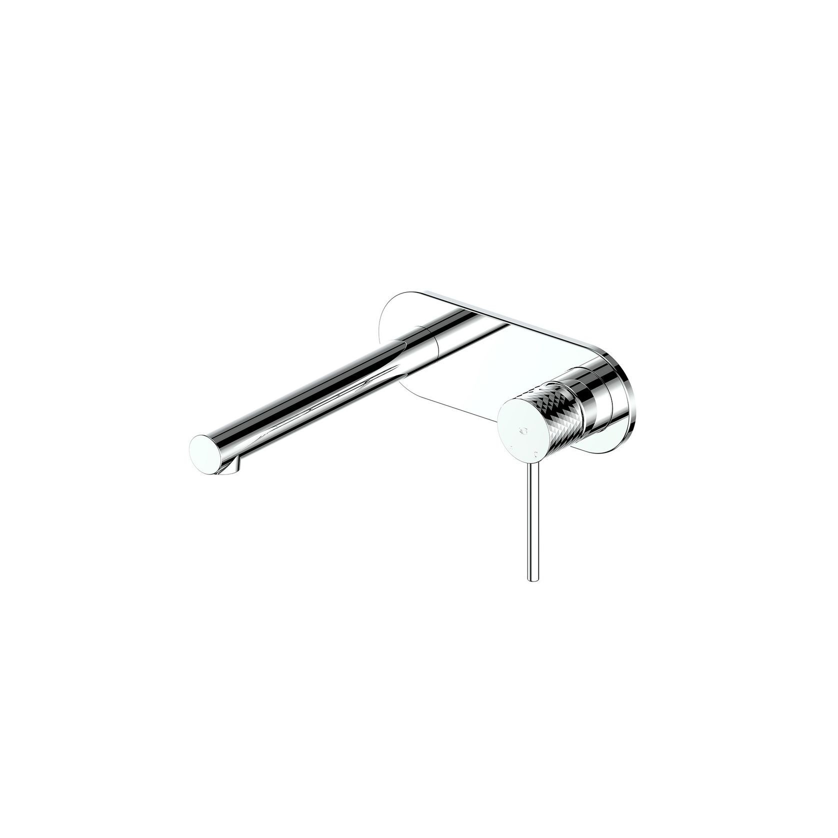 Mika Wall Basin Mixer with Faceplate gallery detail image