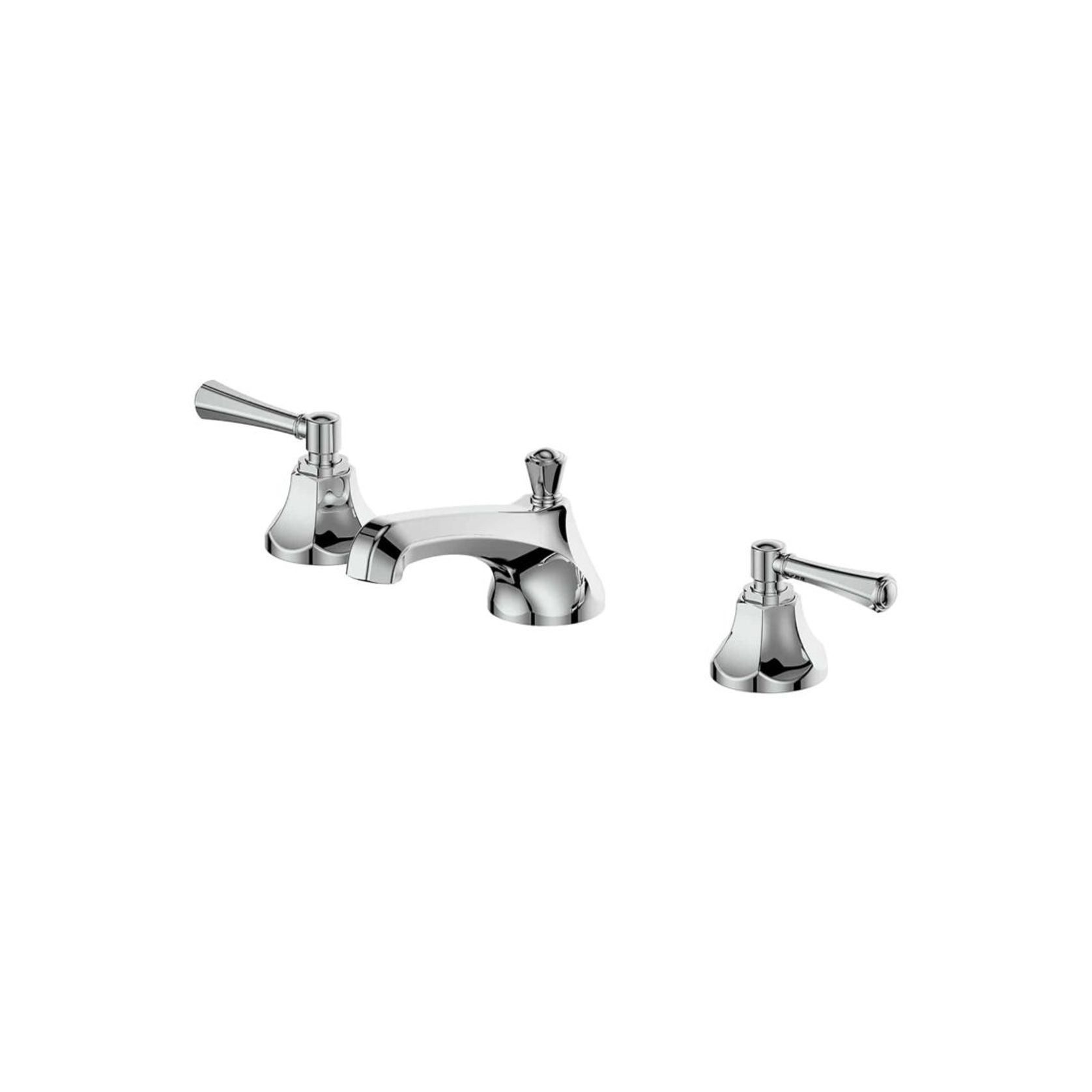 Polaro 3 Hole Deck Mount Basin Set W/Pop-Up gallery detail image