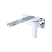 Tono Basin/Bath Wall Mixer Set, Rectangular Plate gallery detail image