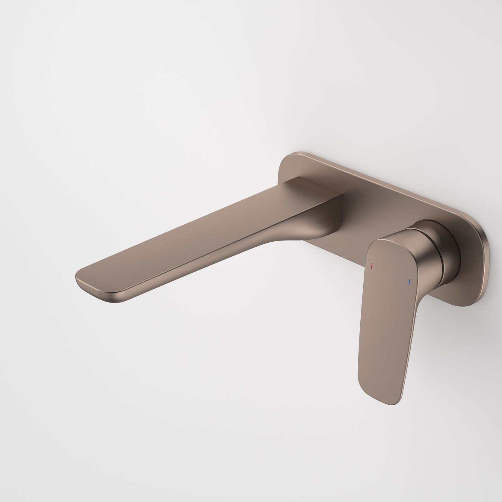 Contura II Wall Basin/Bath Mixer 180mm | Brushed Bronze gallery detail image