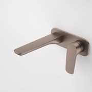 Contura II Wall Basin/Bath Mixer 180mm | Brushed Bronze gallery detail image