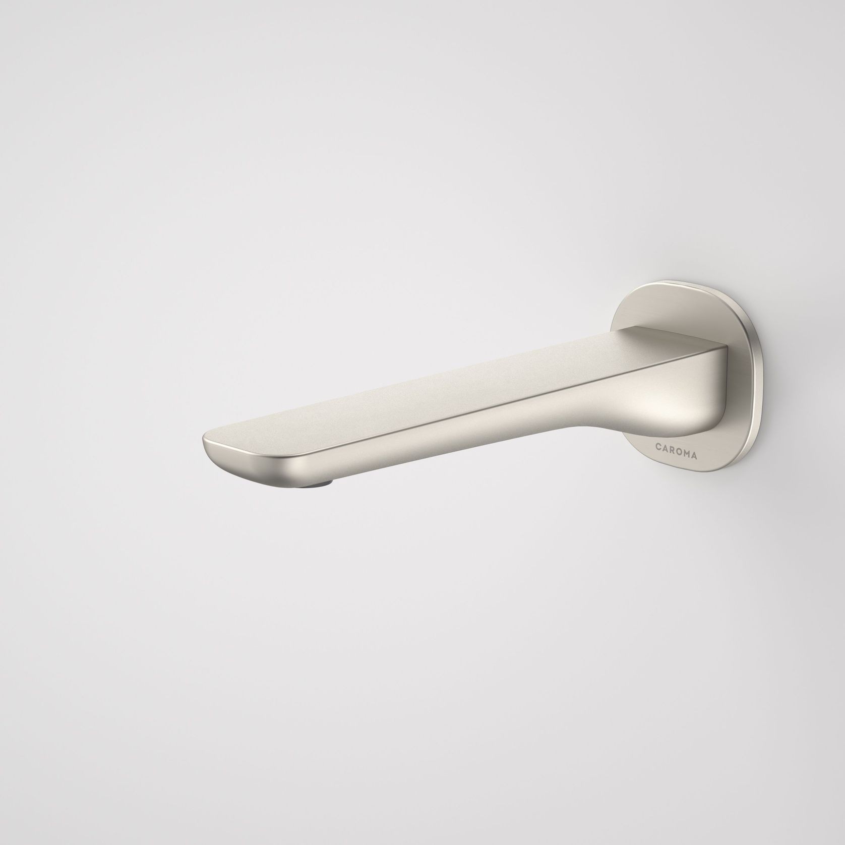 Contura II Basin/Bath Outlet 180mm  | Brushed Nickel gallery detail image