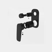 Contura II Bath/Shower Mixer with Diverter - Trim Kit  | Matte Black gallery detail image