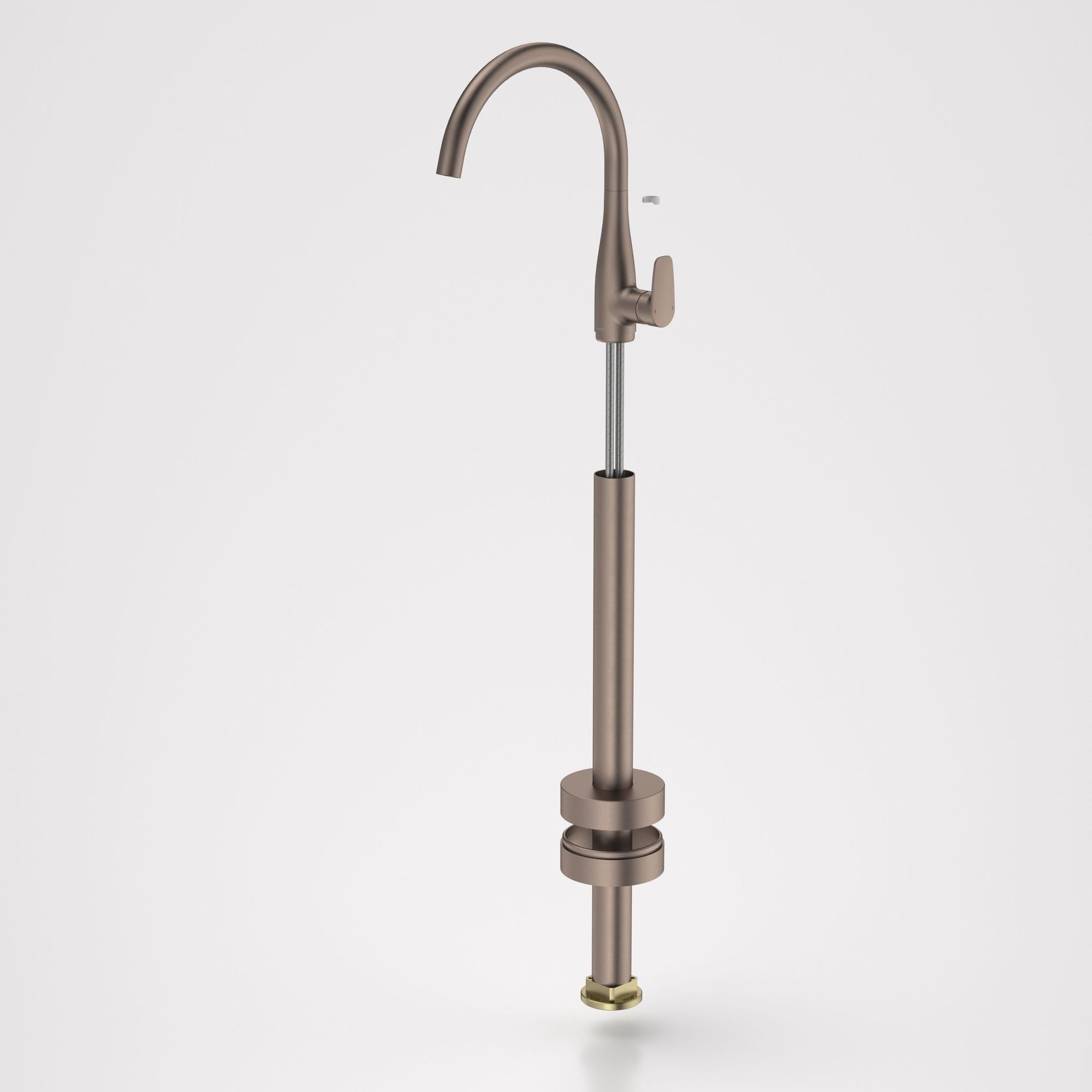 Contura II Freestanding Bath Filler - Trim Kit  | Brushed Bronze gallery detail image