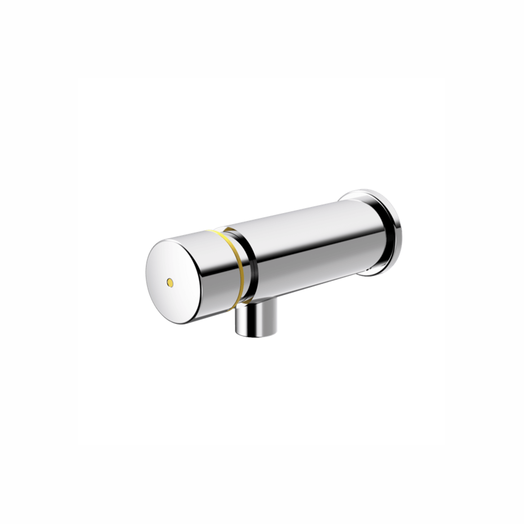 Civic Wall Push Timed Flow 90mm Tap gallery detail image