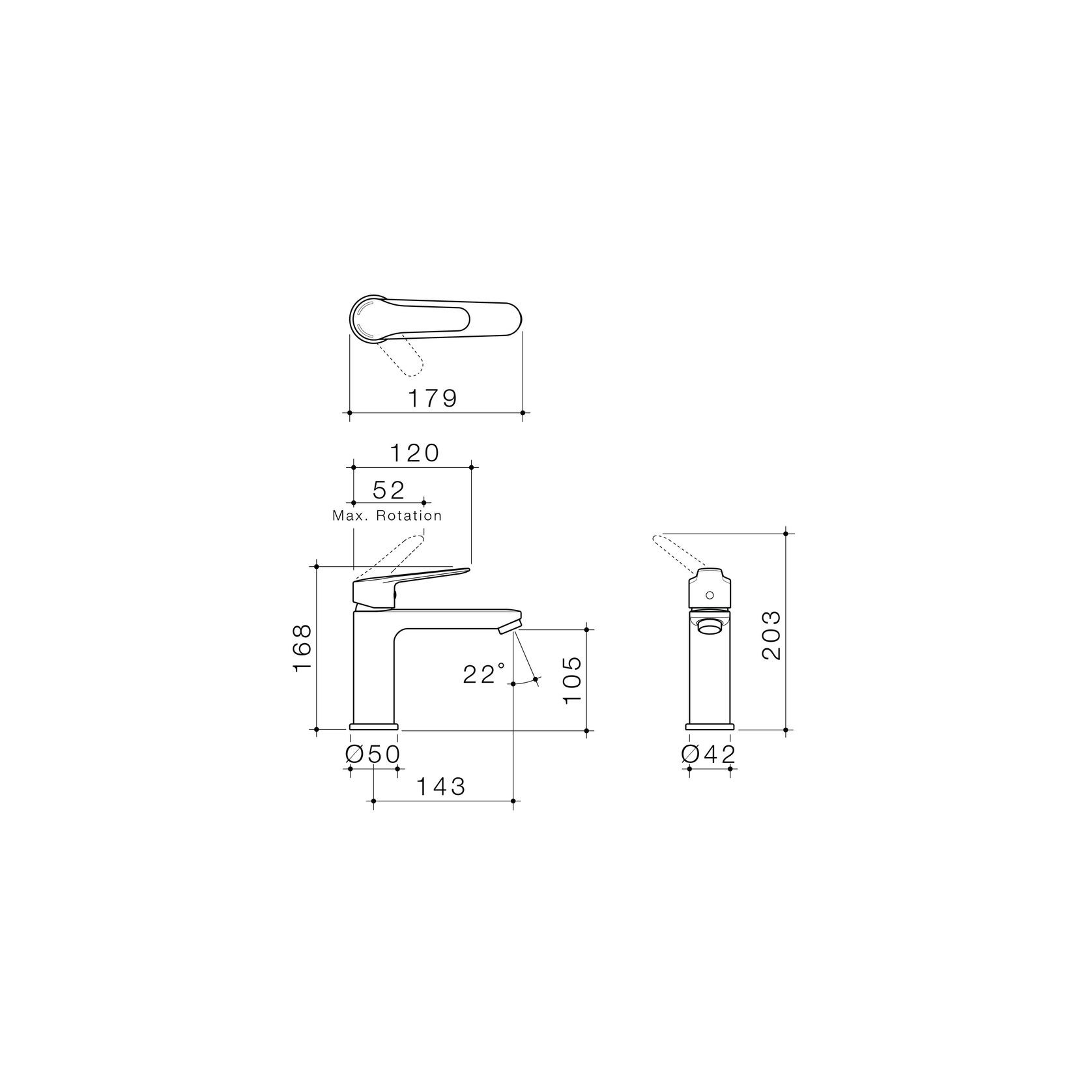 Opal Basin Mixer - Lead Free gallery detail image