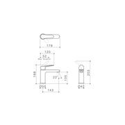Opal Basin Mixer - Lead Free gallery detail image