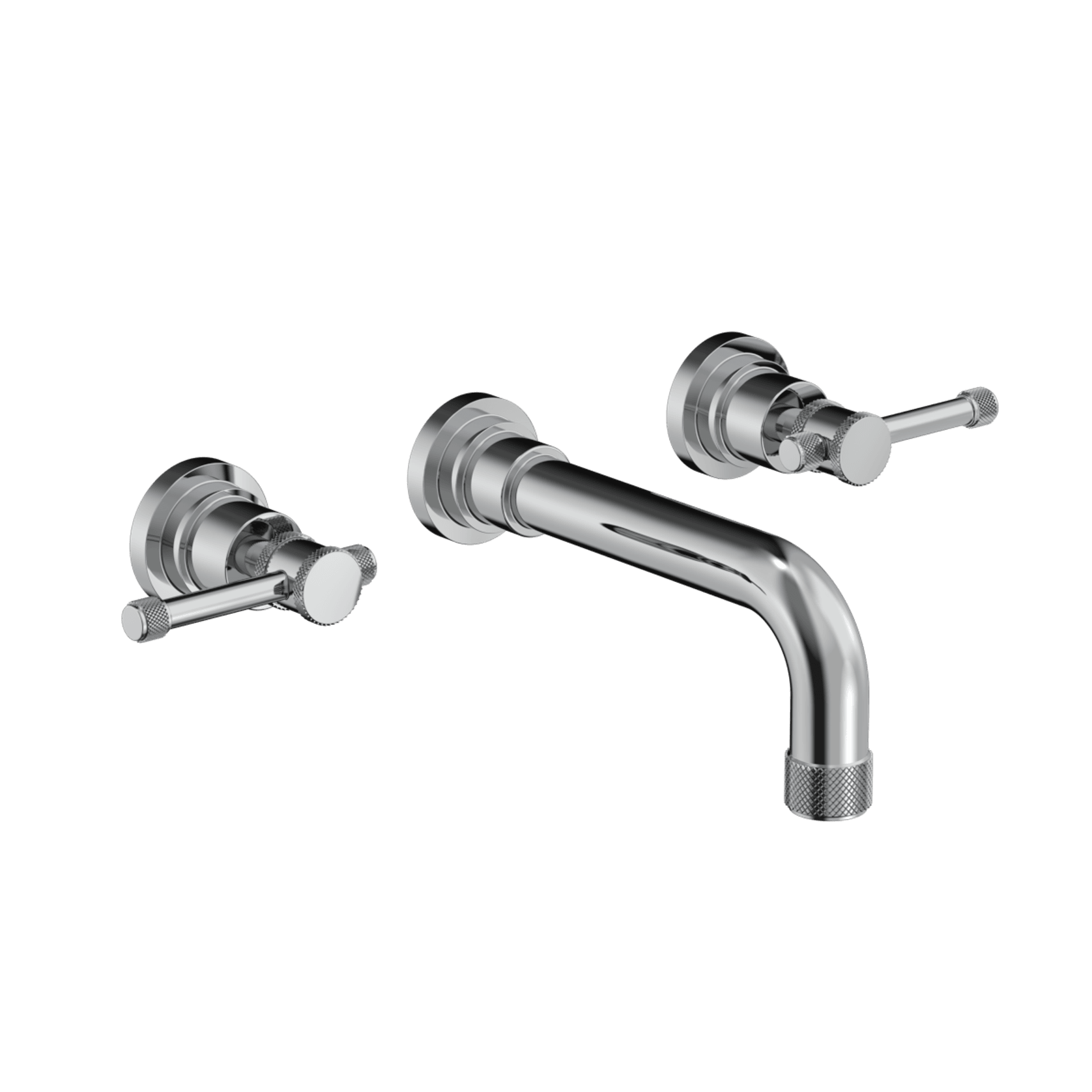 Arena 3 Hole Wall Mount Basin Mixer gallery detail image