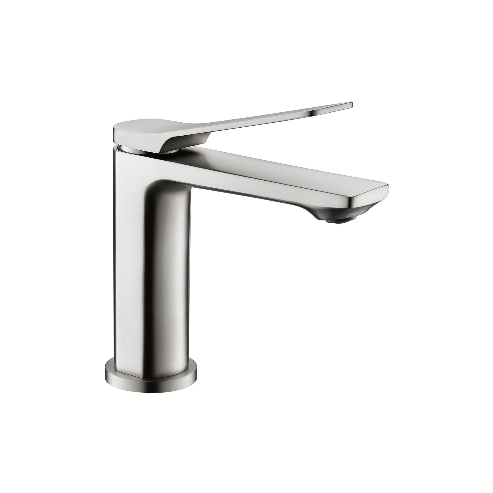 Rushy Basin Mixer Brushed Nickel gallery detail image