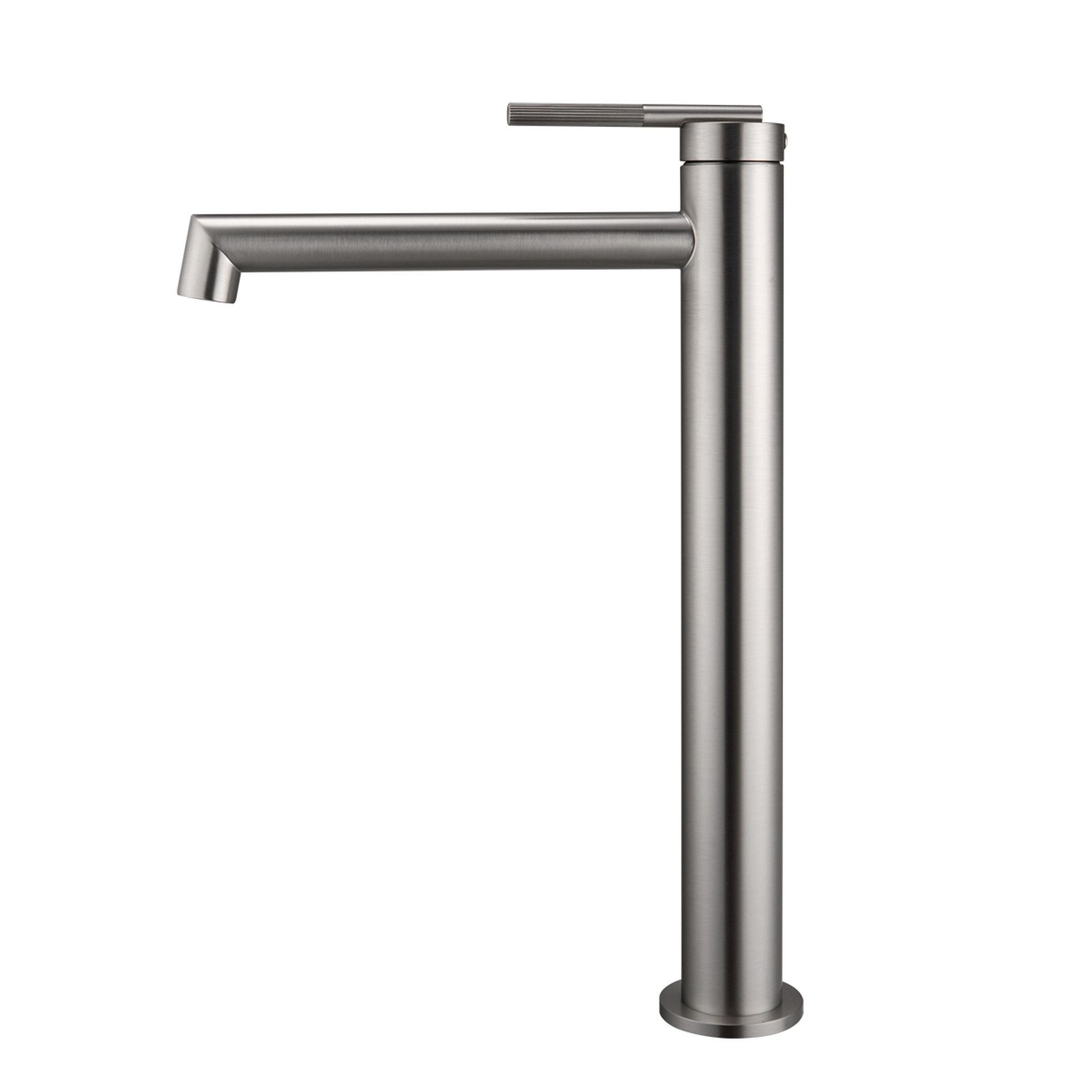 Caddence Tall Basin Mixer Brushed Nickel gallery detail image