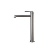 Caddence Tall Basin Mixer Brushed Nickel gallery detail image
