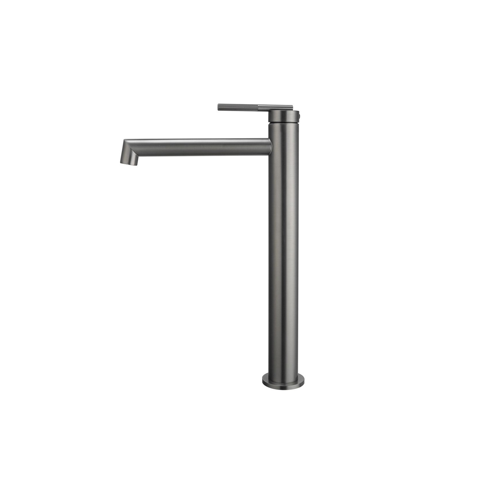 Caddence Tall Basin Mixer Gun Metal Grey gallery detail image