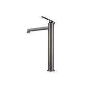 Caddence Tall Basin Mixer Gun Metal Grey gallery detail image