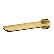Rushy Wall Spout Brushed Brass gallery detail image