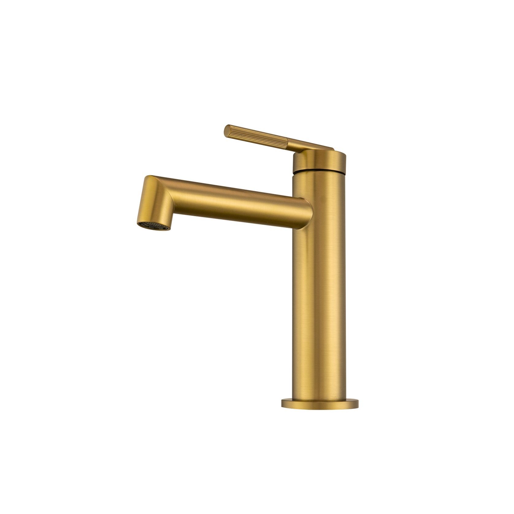 Caddence Basin Mixer Brushed Brass gallery detail image