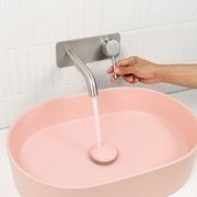 Mira Brushed Nickel Wall Mixer and Spout gallery detail image