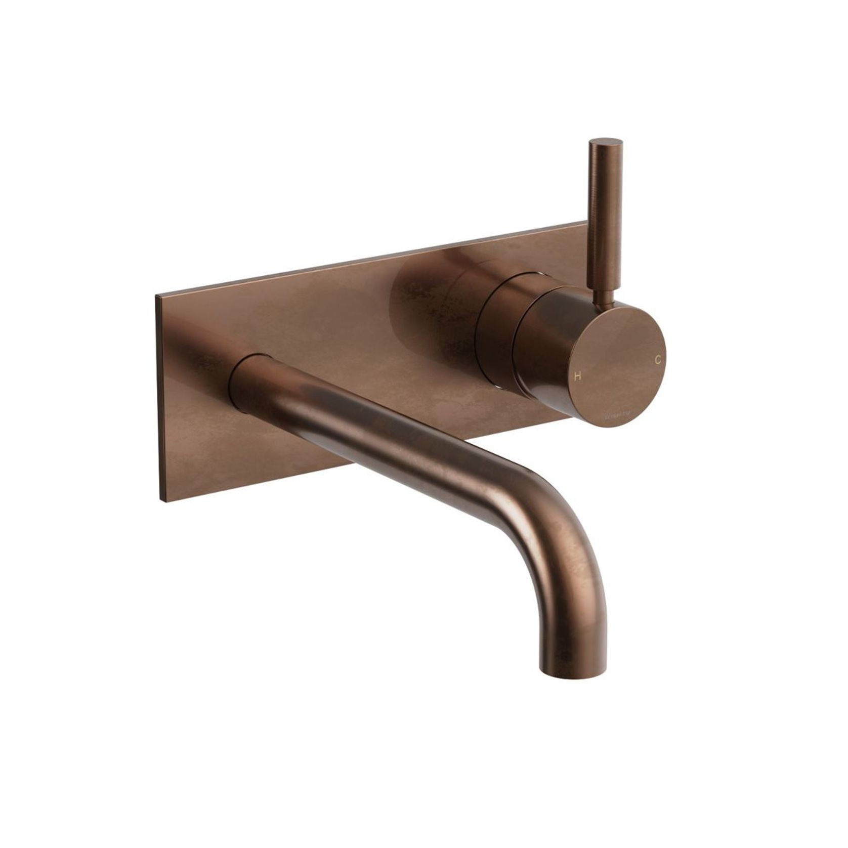 Buddy Pro Wall Mount Mixer With Backplate gallery detail image