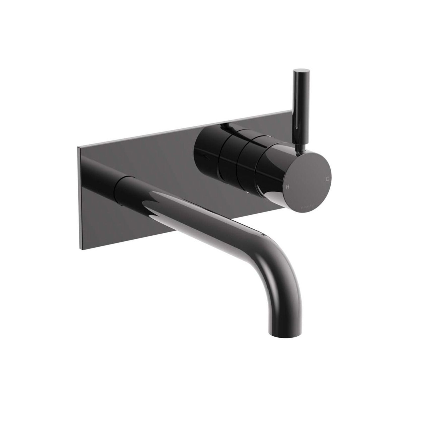 Buddy Pro Wall Mount Mixer With Backplate gallery detail image