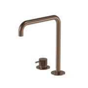 Buddy X Square 2 Hole High Mixer gallery detail image