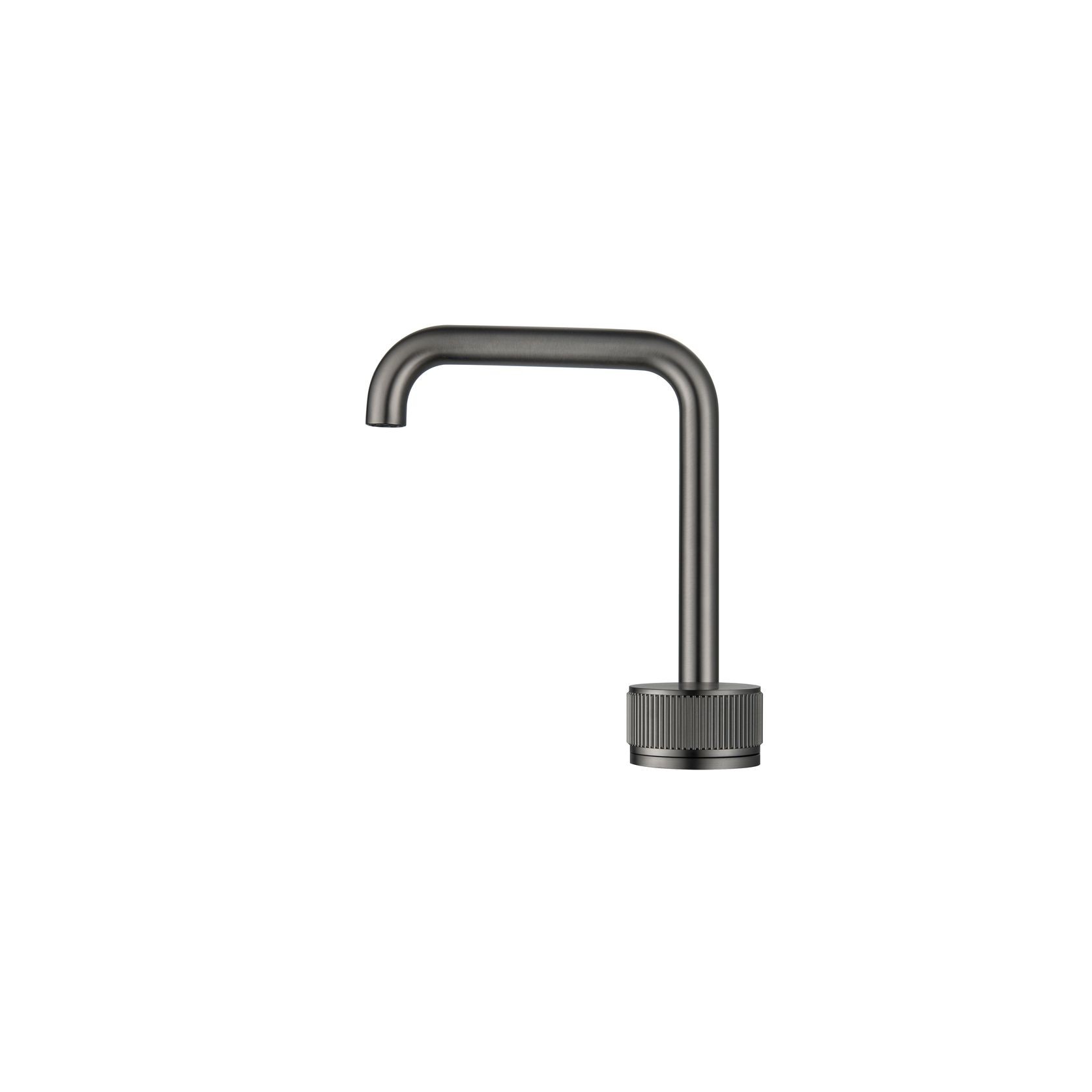 Mica Fluted Soft-Square Hob Basin Mixer gallery detail image