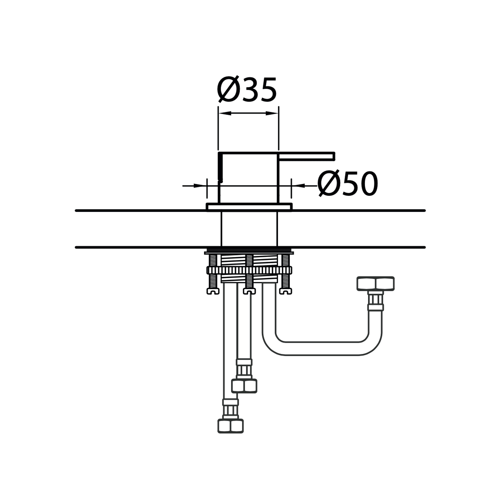 Antonio Frattini DO39 Lever Mixer gallery detail image