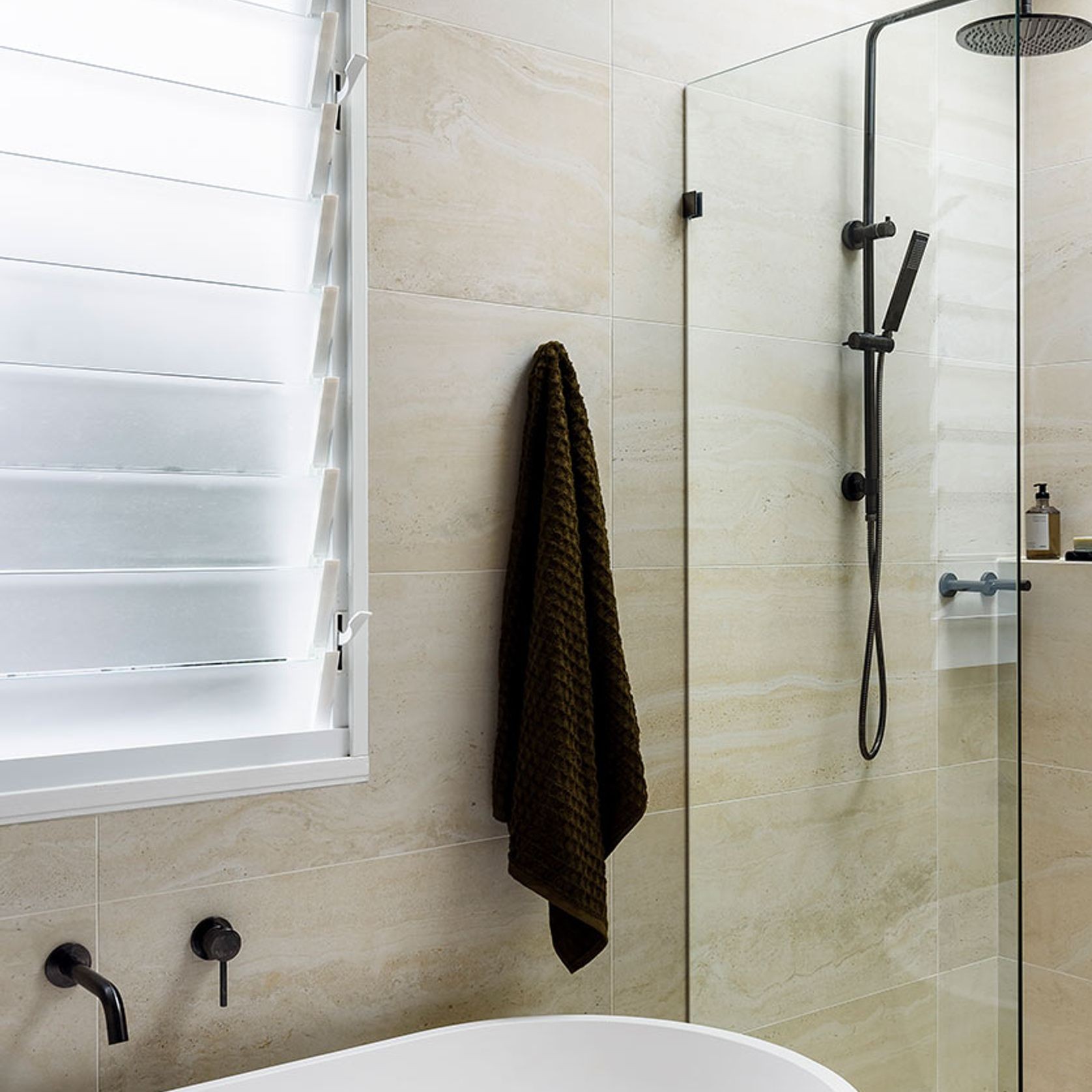 Elysian Minimal Mixer & Spout Set | Matte Black gallery detail image