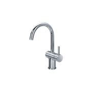 Elisa Gooseneck Basin Mixer Chrome (Right Hand) gallery detail image