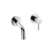 Elisa Wall Mounted Basin Mixer Chrome gallery detail image