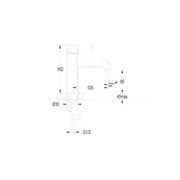 Code Dusk Basin Mixer Brushed Copper gallery detail image