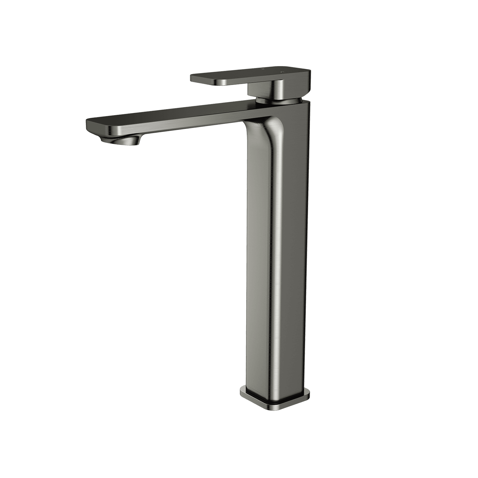 Flint Tall Basin Mixer Gun Metal gallery detail image