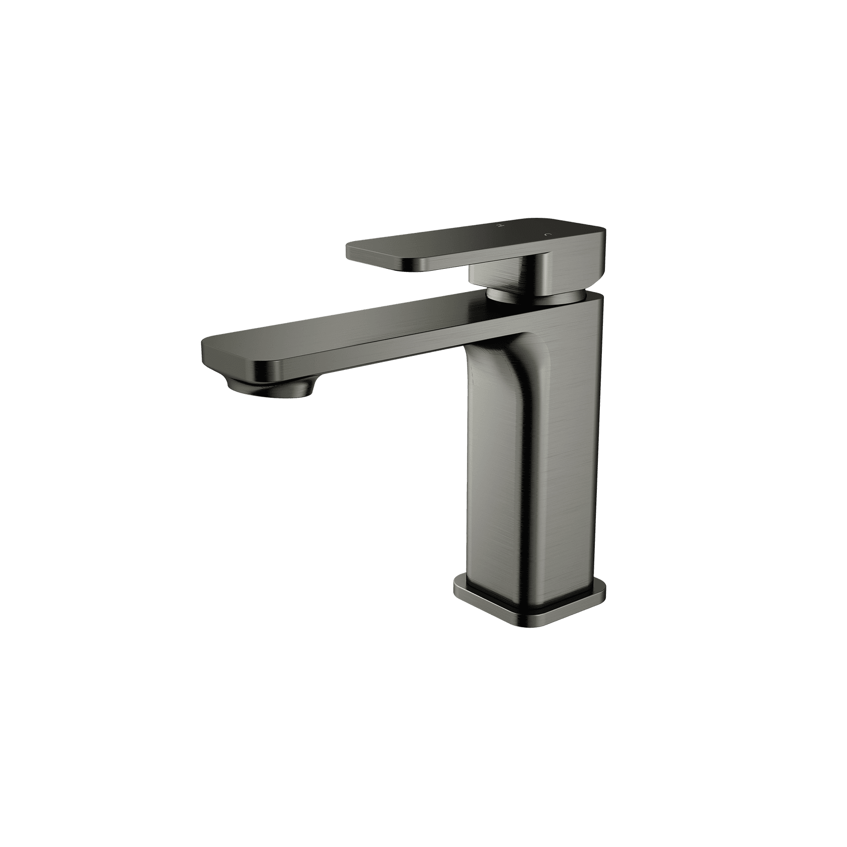Flint Standard Basin Mixer Gun Metal gallery detail image