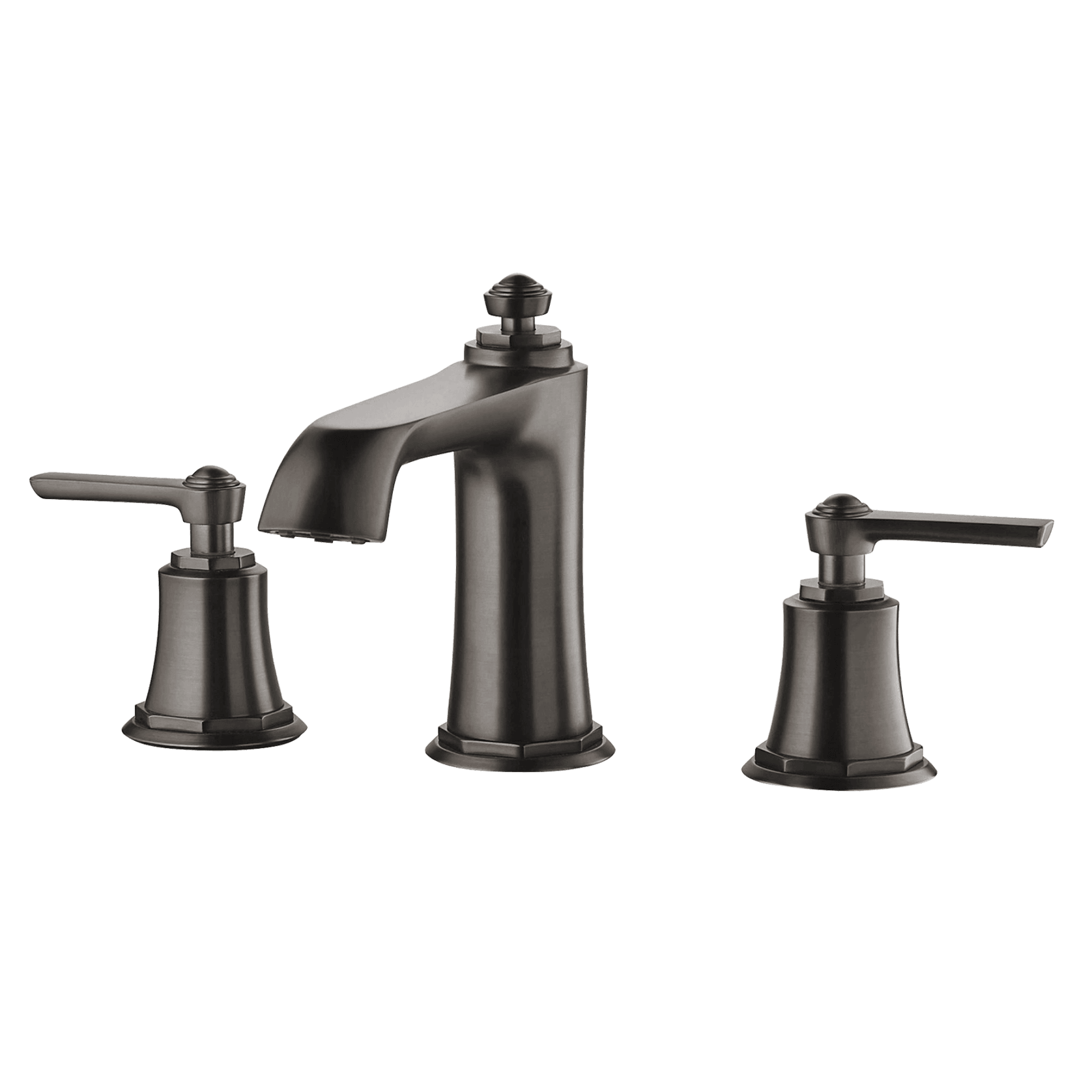 Liberty 3 Hole Basin Mixer Aged Iron gallery detail image