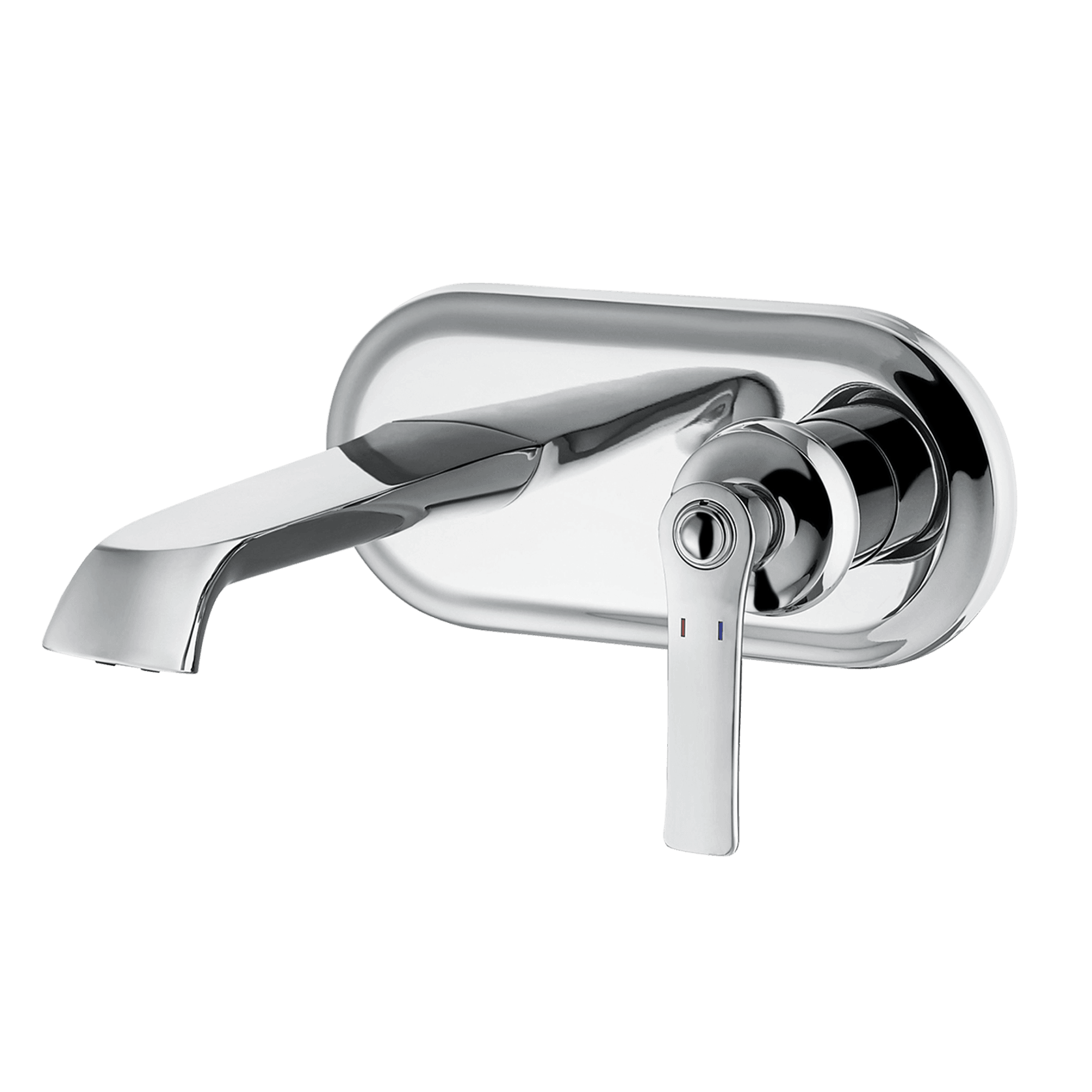 Liberty Wall Mounted Basin Mixer Chrome gallery detail image
