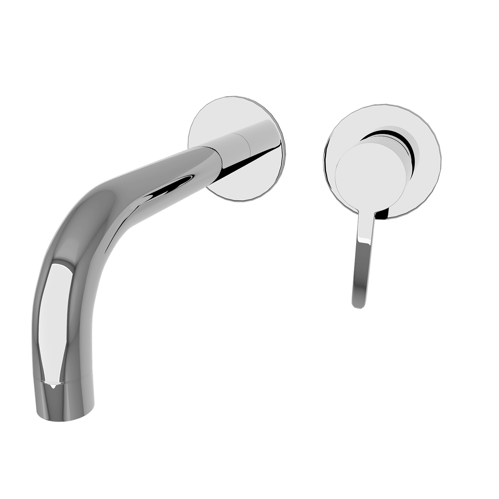 Loft Wall Basin Mixer Chrome gallery detail image