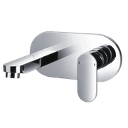 Smart Wall Mounted Basin Mixer Chrome gallery detail image