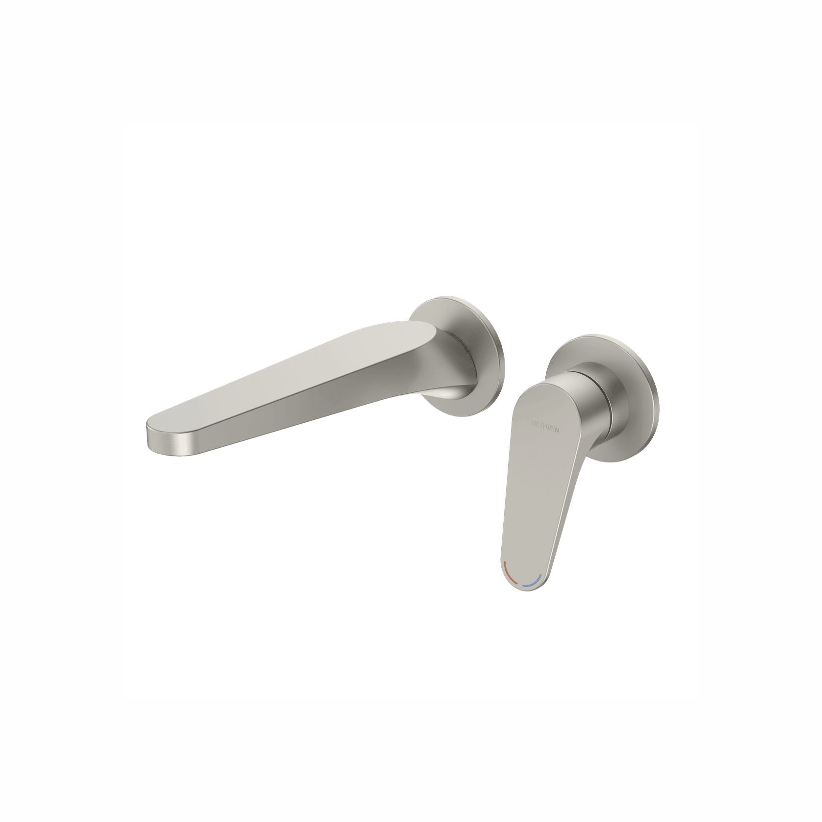 Maku MK2 Wall Single Lever Mixer  - Brushed Nickel gallery detail image