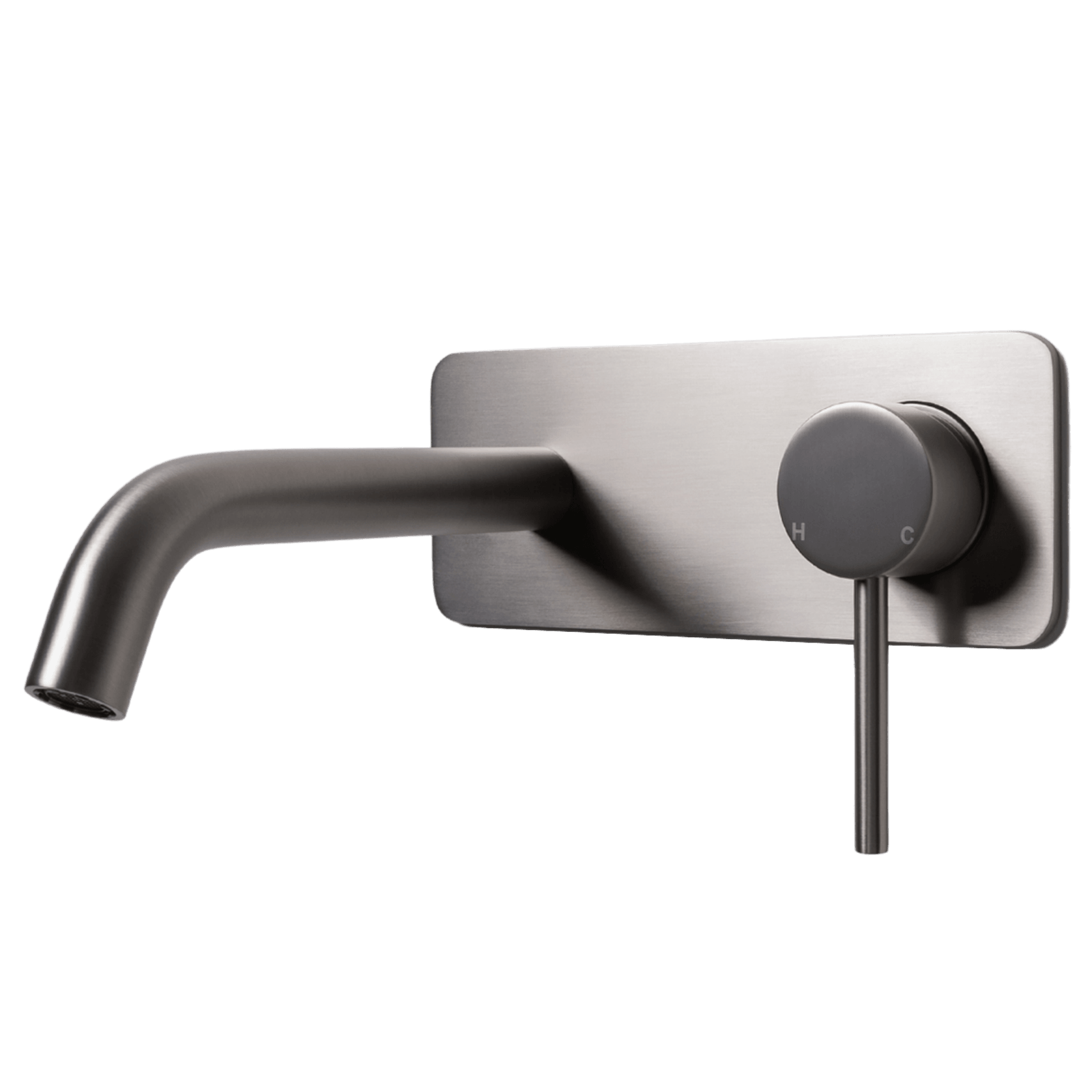 Mira Brushed Nickel Wall Mixer and Spout gallery detail image